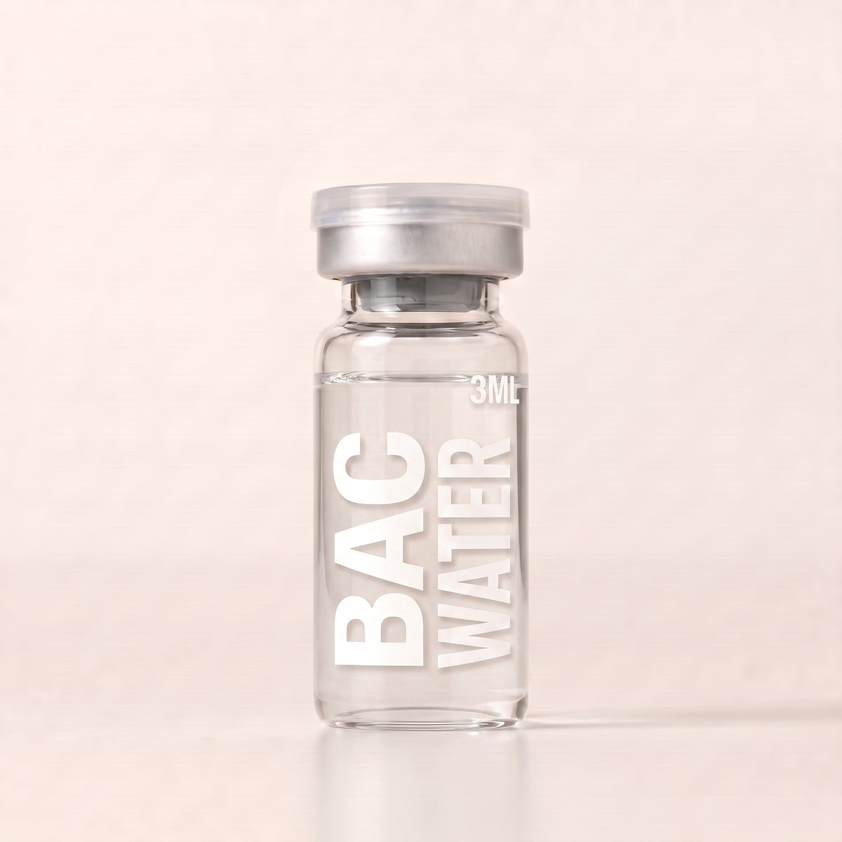 AURELIA bacteriostatic water 3ml vial for laboratory research use only