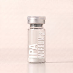 AURELIA Ipamorelin 10mg lyophilised research peptide vial, 99% purity, research use only