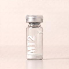 AURELIA MT-2 Melanotan II 10mg lyophilised research peptide vial, 99% purity, research use only